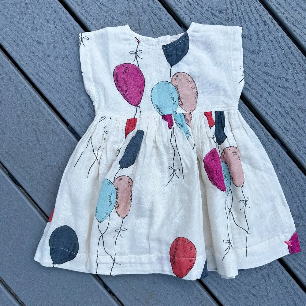 NWOT Pink Chicken Adaline Birthday Cotton Gauze Dress